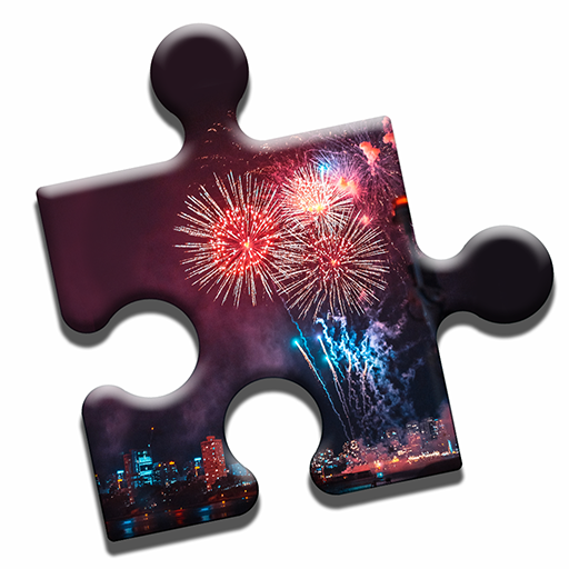 Happy New Year Puzzle logo