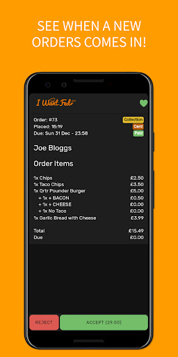 Android application IWF Terminal screenshort