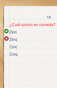 Spanisches Wortspiel: teste un Screenshot