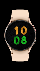 big number watch face
