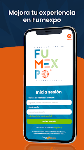Android application FUMEXPO screenshort