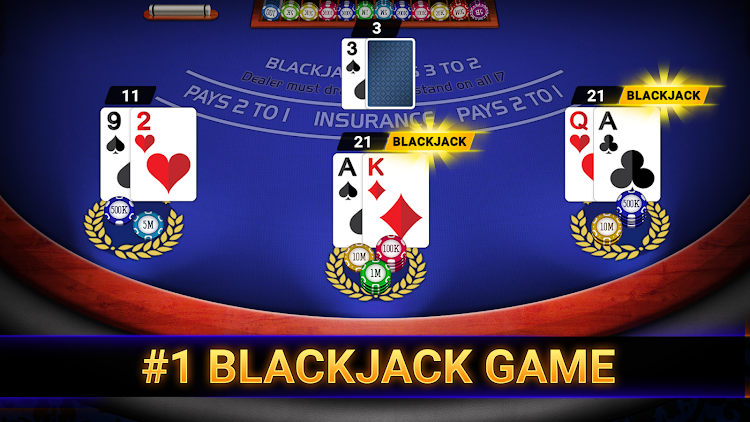 Blackjack 21: online casino - 4.6 - (Android)