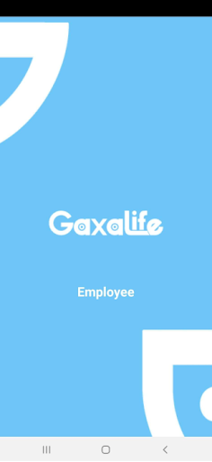 Android application Gaxalife Employee screenshort