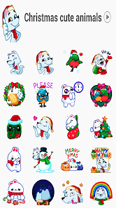 Screenshot 4 Animated Christmas Stickers android