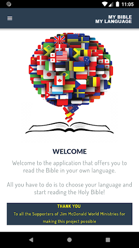 Android application My Bible - My Language screenshort
