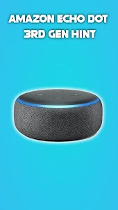 Amazon Echo Dot 3rd Gen Hint