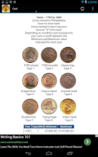 U.S. Coin Checker Capture d'écran