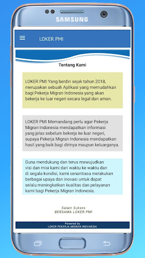 LOKER PMI