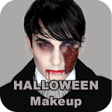 Halloween makeup Zombie photos icon