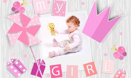 Baby Photo Editor App Frames Screenshot