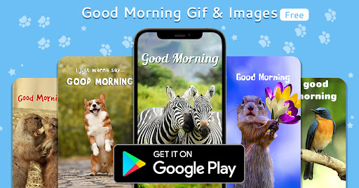 Android application Good Morning Gif & Images screenshort