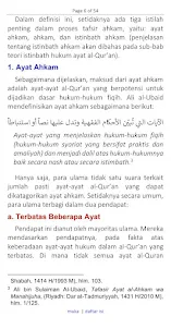 Mengenal Tafsir Ayat Ahkam