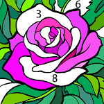 Cover Image of 下载 Coloring Book: Color by Number 2.001 APK