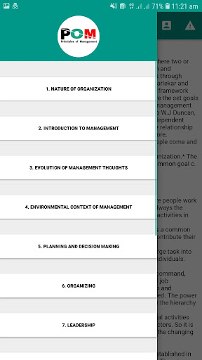 Android application BBS 1st Year Principles of Man screenshort