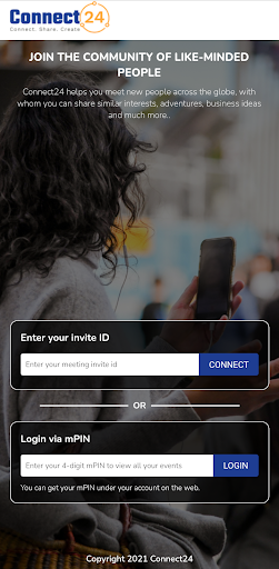 Android application Connect24 screenshort