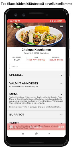 Android application Chalupa screenshort