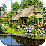 Rural Houses Puzzle icon