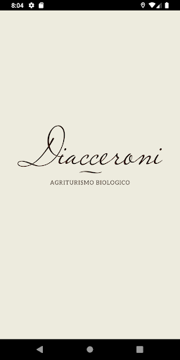 Android application Agriturismo Bio Diacceroni screenshort