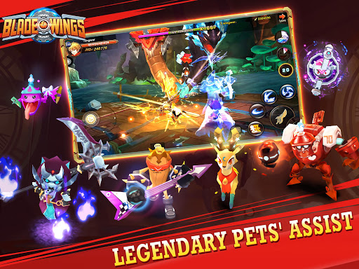 Télécharger Gratuit Blade & Wings: 3D Fantasy Anime of Fate & Legends APK MOD (Astuce) screenshots 2