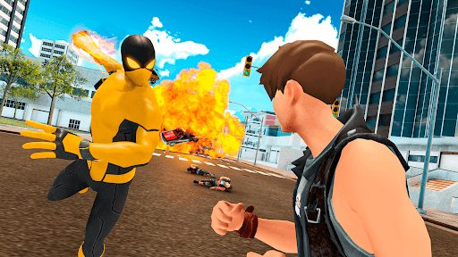 Rope Hero Gangster Crime