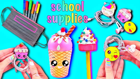 My Summer School Supplies Game