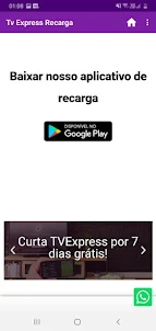 TV EXPRESS RECARGA