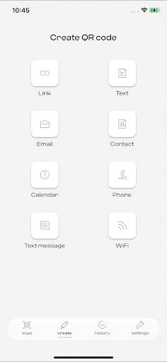QR code prime - Scan & Design Screen 3