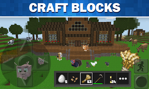 WorldCraft 3D Build &amp; Block Craft v​​3.7.4 Mod (Unlimited Money) Apk