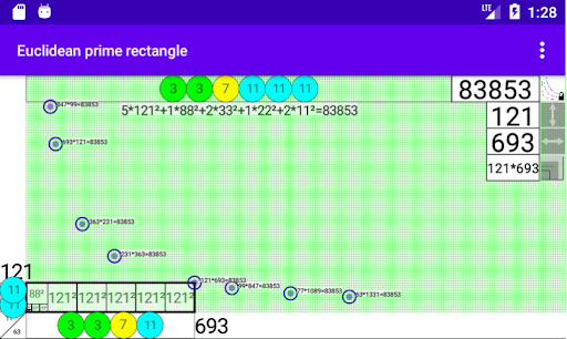 Euclidean Prime Rectangle Screen 3