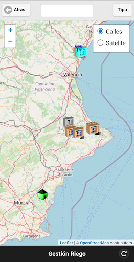 Gestión Riego Screen 2