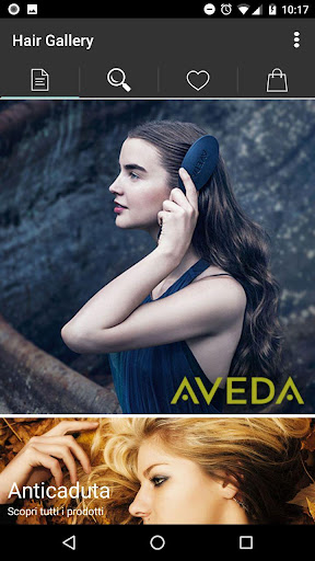 Android application Hair Gallery screenshort