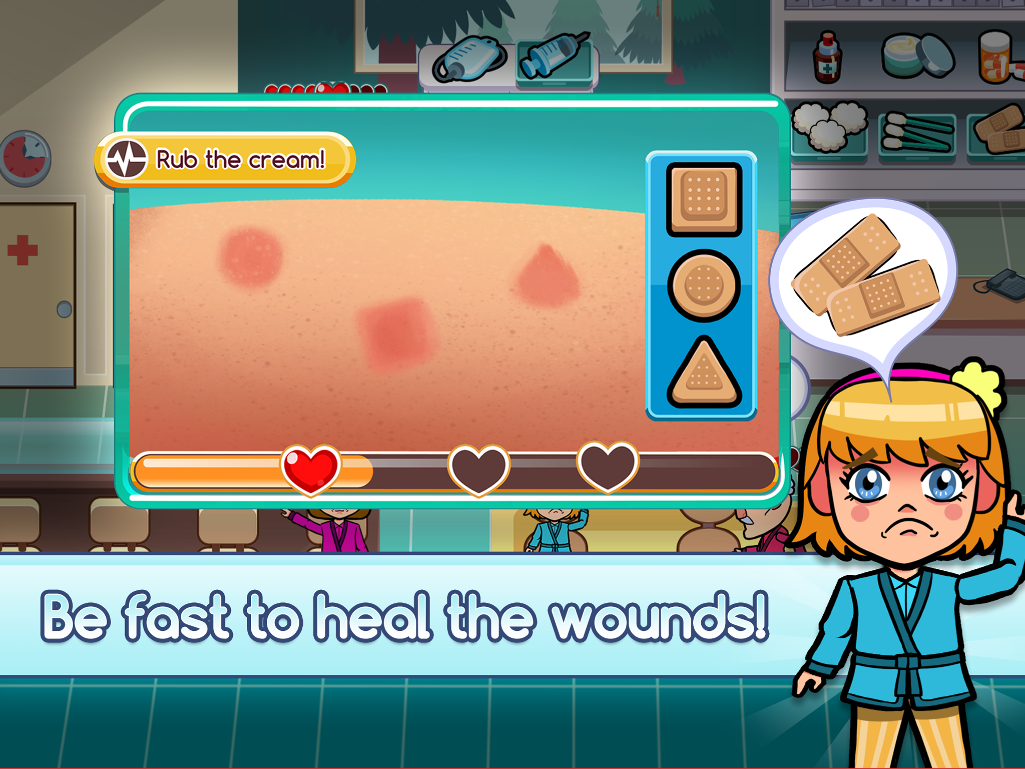 Android application Hospital Dash Tycoon Simulator screenshort