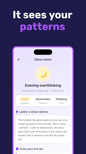 Lantry: CBT, AI Therapy & Mood screenshot 3