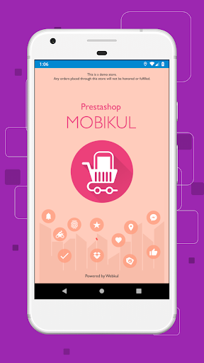 Android application Prestashop Arabic Mobile App screenshort