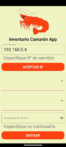Android application MVP Camaron App screenshort