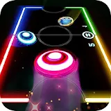 Glow Air Hockey 2 Players Online icon