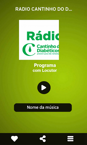 Rádio Cantinho do Diabético Screen 2