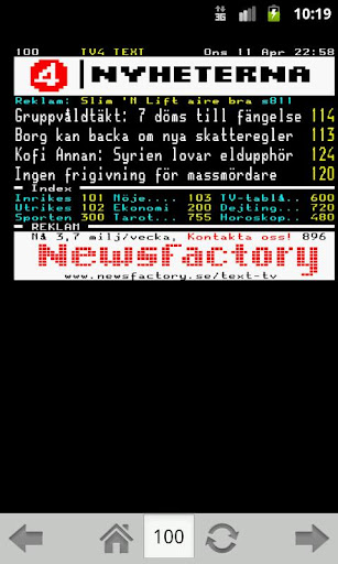 TextTV Screen 3