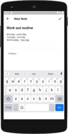 Android application FlutterUtility Notes screenshort