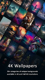 4K Wallpapers, Auto Changer Ekran görüntüsü