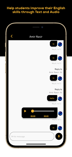 Android application VIP teachers screenshort