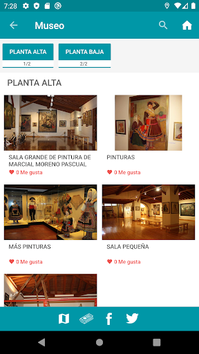 Android application Lagartera Museo Marcial Moreno screenshort