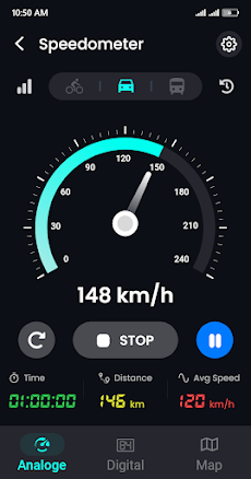 スピードメーター: オドメーター, 距離計, 速度 トラッカのおすすめ画像2