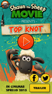 Shaun the Sheep Top Knot Salon