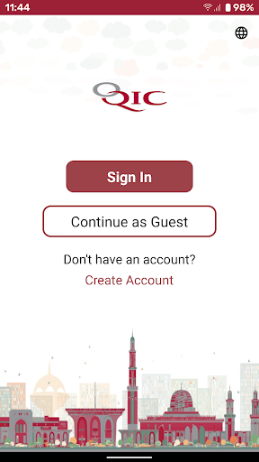 Android application OQIC screenshort