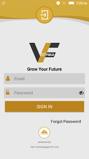 Android application VeeField screenshort