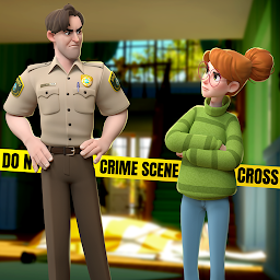 「小さな町の殺人事件 - 殺人犯罪ミステリー探偵パズル」のアイコン画像