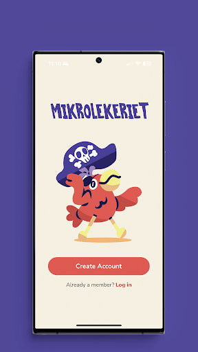Android application Mikrolekeriet screenshort