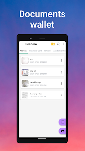 Scanero - QR reader & documents wallet 1.0.27 screenshots 5
