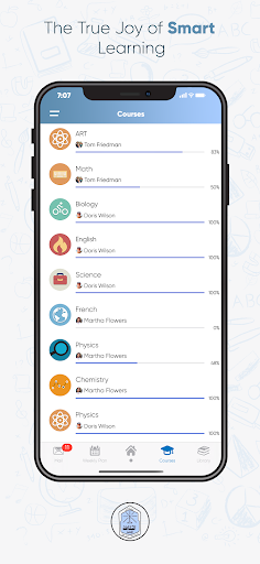 Android application Dar Al-Thakafa Schools screenshort